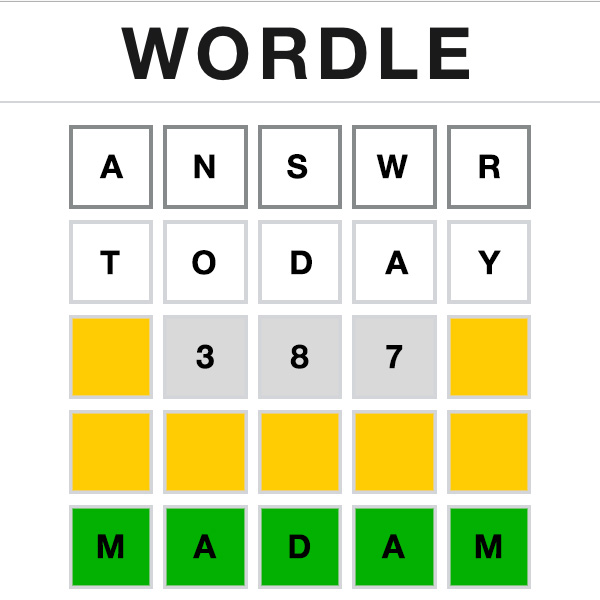 Wordle Answer Today 387 Wordle Answer Today 387