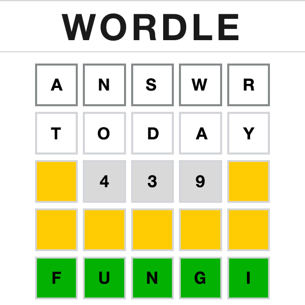 Wordle Answer Today 439 Wordle Answer Today 439