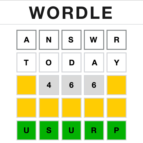 Wordle Answer Today 466 Wordle Answer Today 466